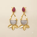 Leaf Drop Earrings