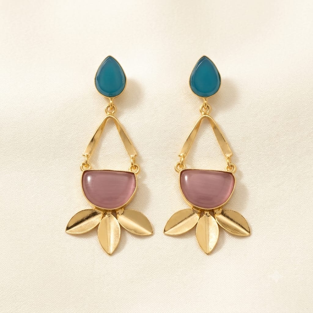 Leaf Drop Earrings